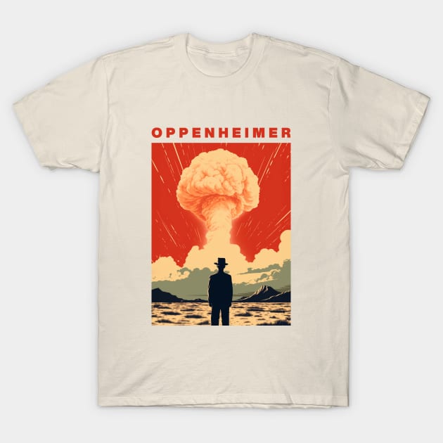 Oppenheimer T-Shirt by Retro Travel Design
